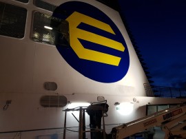 Ecero Line (finlandia ship) logos paiting