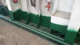 TALLINK (Sea Wind ship) car deck water wies
