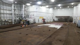 TALLINK (Sea Wind ship)  car deck beton floor