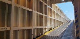 Tallink (Regal Star ship) ramp maintance