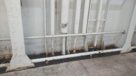 TALLINK (Sea Wind ship) car deck water wies